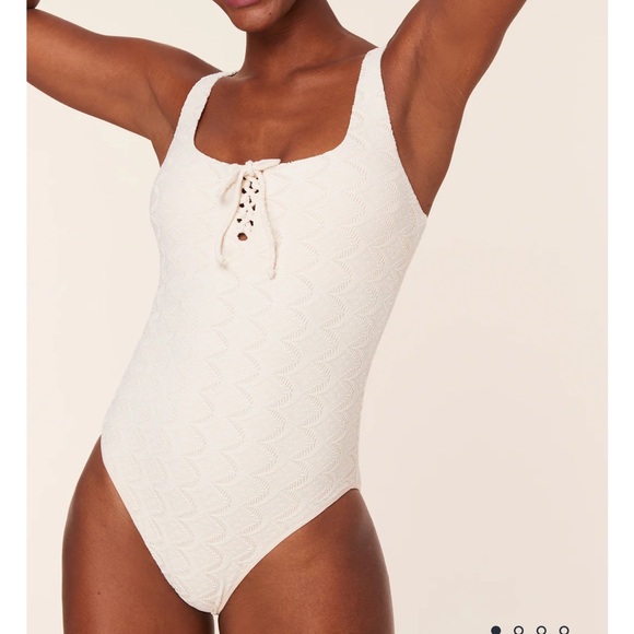 Andie Other - Andie The Macao One Piece Swimsuit Gardenia size S NWT